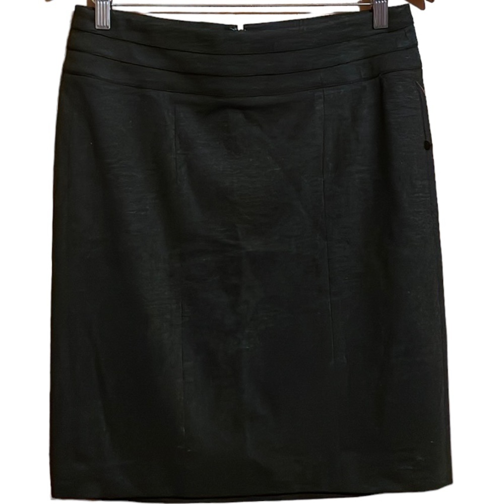 •CABI•CHARCOAL GRAY PENCIL SKIRT SIZE 6